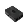 Корпус до промислового ПК Raspberry Pi 3 model B/B+, пластиковий, чорний, з лого (RA179)