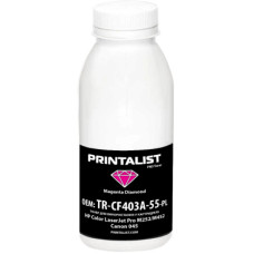 Тонер HP CLJ Pro M252/M452, Canon 045, 50г Magenta Printalist (TR-CF403A-55-PL)