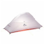 Намет Naturehike Сloud Up 2 Updated NH17T001-T 20D Grey/Red (6927595730560)