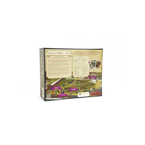 Настільна гра Geekach Games Виноробство. Основне видання (Viticulture. Essential Edition (2250)