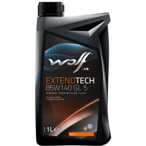 Трансмісійна олива Wolf EXTENDTECH 85W140 GL 5 1л (8304606)