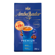 Кава AMBASSADOR Premium мелена 225 г (am.53591)