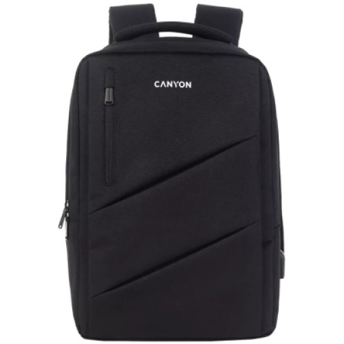 Рюкзак для ноутбука Canyon 15.6" BPE-5 Urban, USB, 12-18L, Black (CNS-BPE5B1)