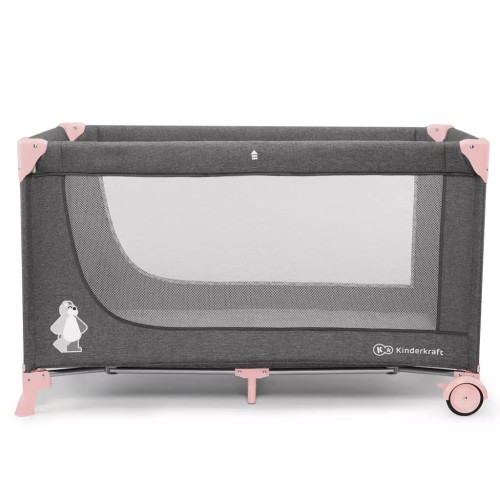 Ліжечко Kinderkraft манеж Joy Pink (5902533911257)