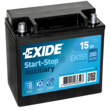 Акумулятор автомобільний EXIDE START STOP AUXILIARY 15Ah (+/-) (200EN) (EK151)