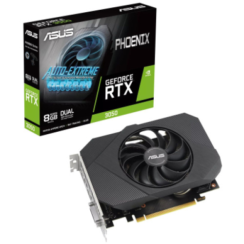 Відеокарта ASUS GeForce RTX3050 8Gb PHOENIX V2 (PH-RTX3050-8G-V2)