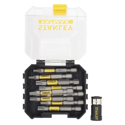 Набір біт Stanley FatMax, Torx, T10, T15, T20, T25, T30, Т40, L = 50 мм, 10 шт, кейс (STA88566)