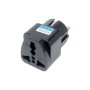 Перехідник US/UK/AU to EU Dynamode (EU Adapter black)