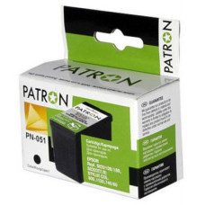 Картридж Patron для EPSON Stylus Color 740/760/800/850/860/1160(PN-051)BLACK (CI-EPS-T051150-B-PN)