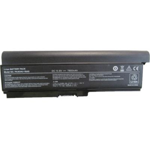 Акумулятор до ноутбука Alsoft Toshiba PA3636U 7800mAh 9cell 10.8V Li-ion (A41221)