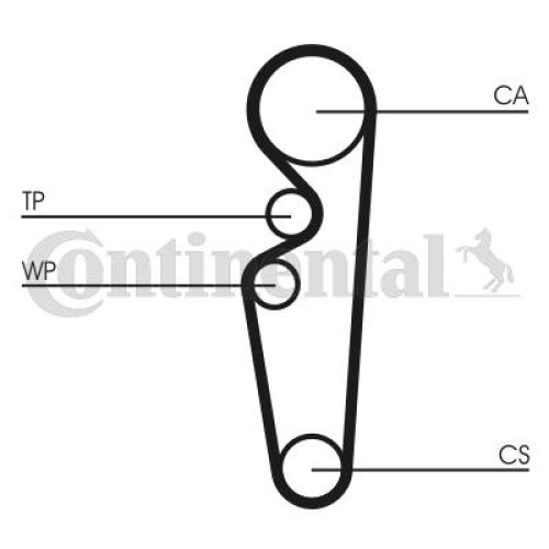 Ремінь ГРМ CONTITECH CT729