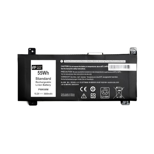 Акумулятор до ноутбука DELL Inspiron 14-7466 (PWKWM) 15.2V 3600mAh PowerPlant (NB441570)