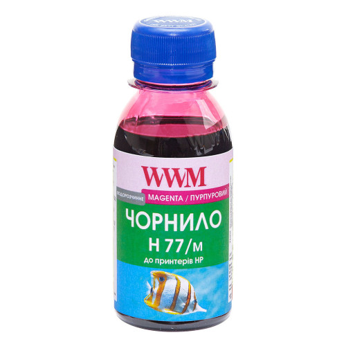 Чорнило WWM HP №177/85 100г Magenta (H77/M-2)