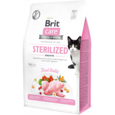Сухий корм для кішок Brit Care Cat GF Sterilized Sensitive 400 г (8595602540778)