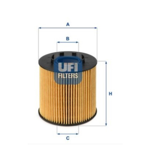Фільтр масляний UFI 25.033.00
