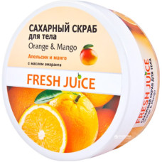Скраб для тіла Fresh Juice Orange & Mango цукровий 225 мл (4823015925771)