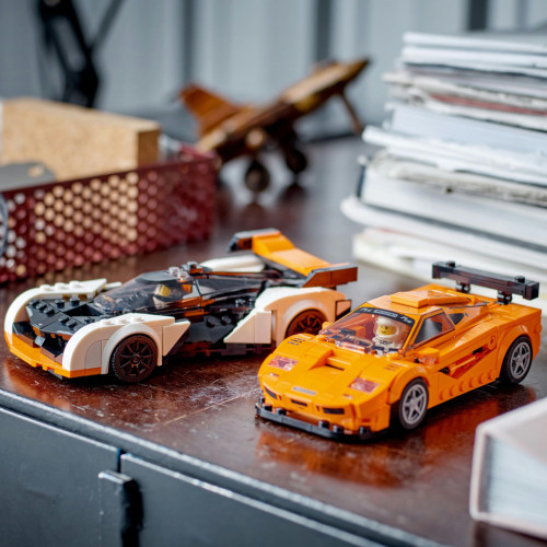 Конструктор LEGO Speed Champions McLaren Solus GT і McLaren F1 LM 581 деталь (76918)