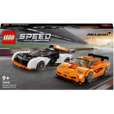 Конструктор LEGO Speed Champions McLaren Solus GT і McLaren F1 LM 581 деталь (76918)