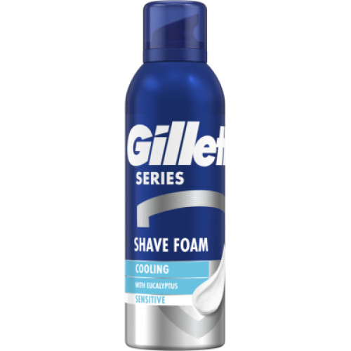 Піна для гоління Gillette Series Охолоджувальна з евкаліптом 200 мл (8001090872098)