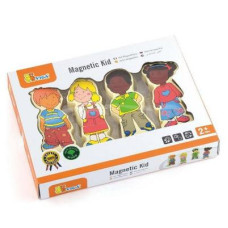 Розвиваюча іграшка Viga Toys Набір магнітів Діти (59699VG)