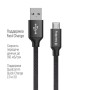 Дата кабель USB 2.0 AM to Micro 5P 2.0m black ColorWay (CW-CBUM009-BK)