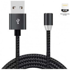Дата кабель USB 2.0 AM to Lightning 1.2m Magneto black XoKo (SC-355i MGNT-BK)