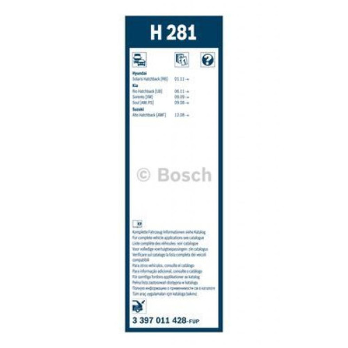 Щітка склоочисника Bosch 3 397 011 428