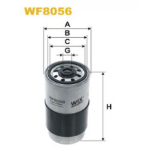 Фільтр паливний Wixfiltron WF8056