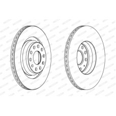 Гальмівний диск FERODO DDF1503C