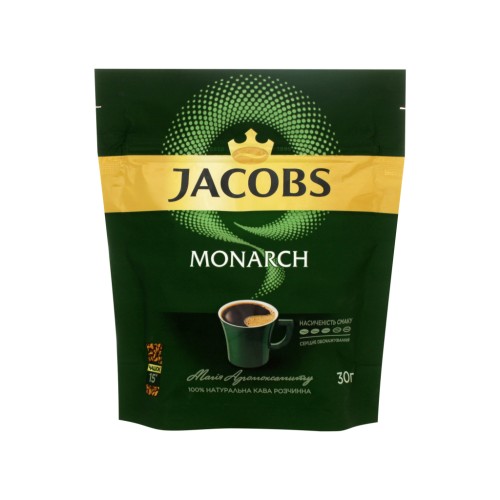 Кава JACOBS MONARCH розчинна 30 г, пакет (prpj.01667)