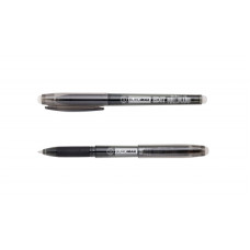 Ручка гелева Buromax Пиши-Стирай EDIT, 0.7 мм, чорні чорнила (BM.8301-02)