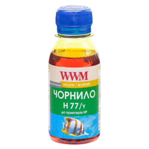 Чорнило WWM HP №177/85 100г Yellow (H77/Y-2)