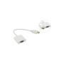 Перехідник HDMI M to VGA F (з кабелями аудіо і живлення від USB) ST-Lab (U-990 white)