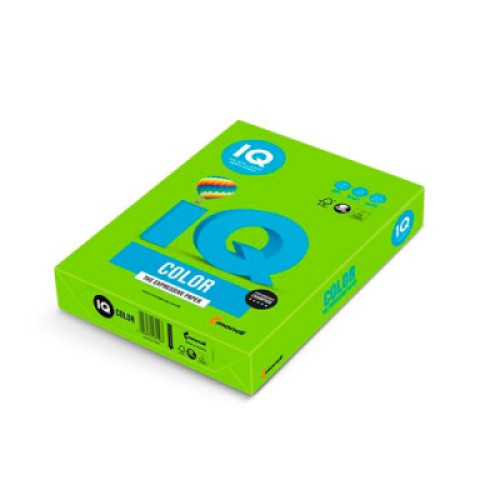 Папір Mondi IQ color А4 intensive, 160g 250sh, Bright Green (MA42/A4/160/IQ)