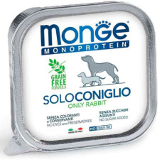 Консерви для собак Monge Dog Solo 100% кролик 150 г (8009470014205)