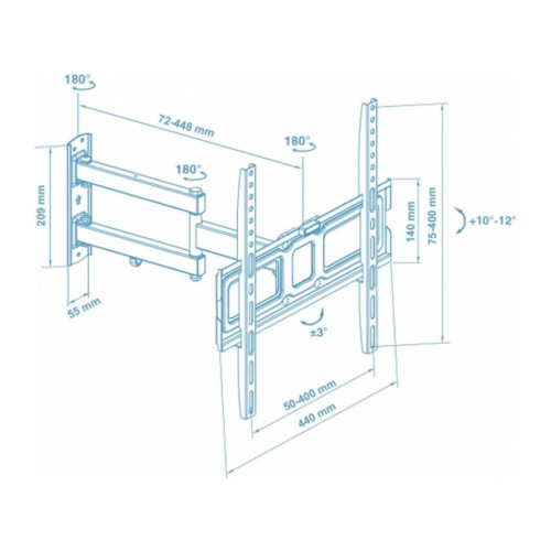 Кронштейн Walfix R-401W