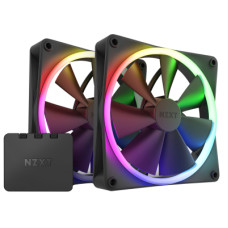 Кулер до корпусу NZXT F140RGB Twin (Black) (RF-R14DF-B1)