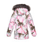 Куртка Huppa LOORE 17970030 рожевий з принтом 152 (4741468975603)