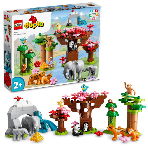 Конструктор LEGO DUPLO Town Дикі тварини Азії 117 деталей (10974)