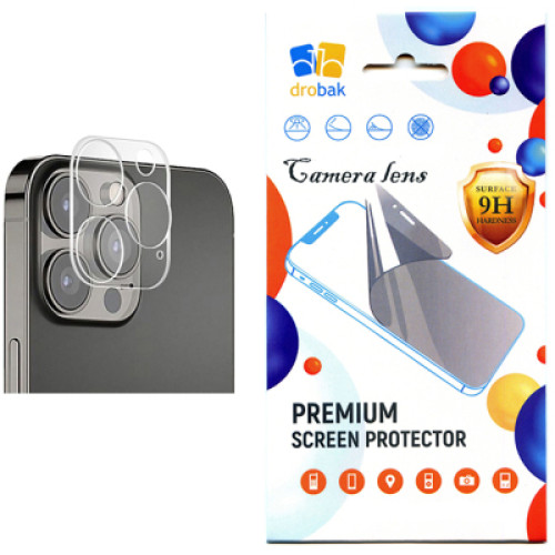 Скло захисне Drobak 3D camera Apple iPhone 14 Pro (505060)