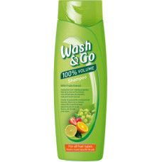 Шампунь Wash&Go з екстрактами фруктів для всіх типів волосся 360 мл (8008970056777)