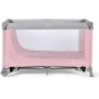 Ліжечко Kinderkraft манеж Leody Pink (5902533917983)