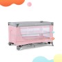 Ліжечко Kinderkraft манеж Leody Pink (5902533917983)