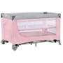 Ліжечко Kinderkraft манеж Leody Pink (5902533917983)