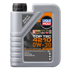 Моторна олива Liqui Moly HC-cинтетическое моторное масло - Top Tec 4210 SAE 0W-30 1л. (21604)