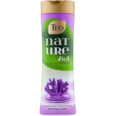Шампунь Teo Beauty Nature 2 in 1 Shampoo & Conditioner Corals 350 мл (3800024046759)