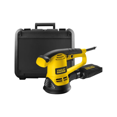 Шліфувальна машина Stanley FatMax, 480W, 4000-12000 об/хв, диск 125 мм, 3,9 кг, кейс (FME440K)