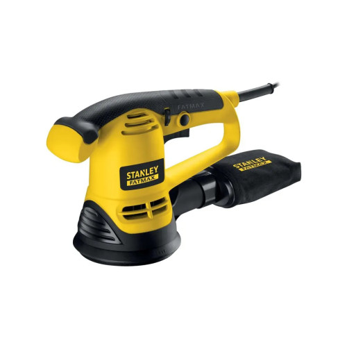 Шліфувальна машина Stanley FatMax, 480W, 4000-12000 об/хв, диск 125 мм, 3,9 кг, кейс (FME440K)