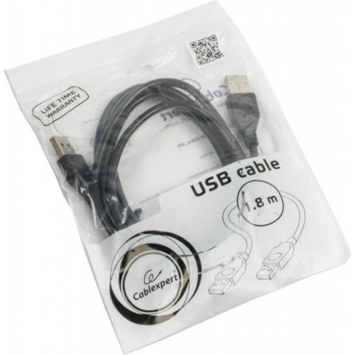 Дата кабель USB 2.0 AM to AM 1.8m Cablexpert (CCP-USB2-AMAM-6)