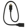 Кабель мультимедійний HDMI M to HDMI F 0.5m Cablexpert (CC-HDMI4X-0.5M)